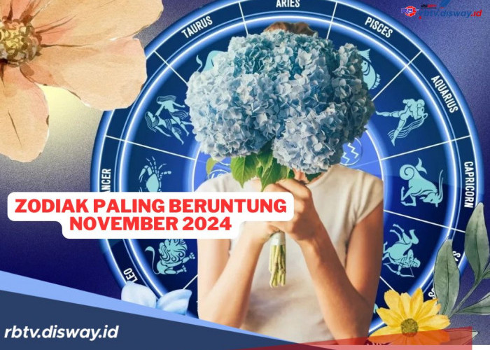 5 Zodiak Paling Beruntung di Bulan November 2024  