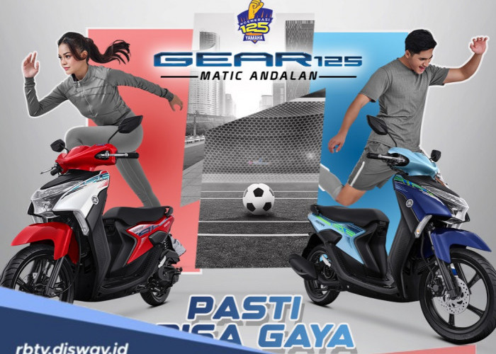 Yamaha Gear 125 2025 dan Gear Ultima Hybrid, Skutik Keren, Moder dan Super Irit 