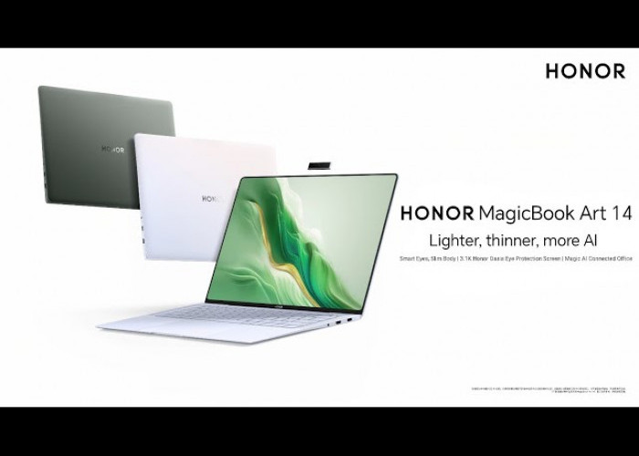 Honor MagicBook Art 14, Laptop Terbaru dengan Fokus Portabilitas dan Performa   