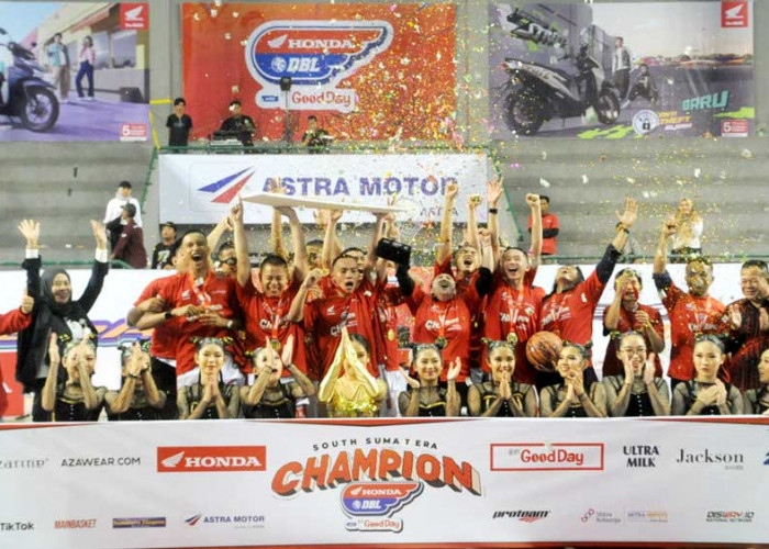 SMA Xaverius 1 Palembang dan SMA BSI Palembang Rebut Tahta Tertinggi Honda DBL with Kopi Good Day