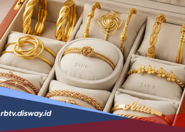 Beli Gelang atau Kalung 24 Karat, Ini Daftar Harga Emas Perhiasan Hari Ini 