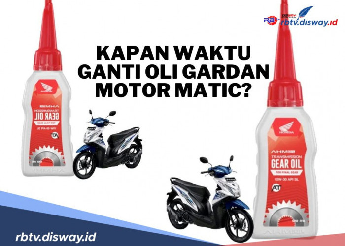 Ini Waktu Tepat untuk Ganti Oli Gardan Motor Matic, Jangan Disepelekan