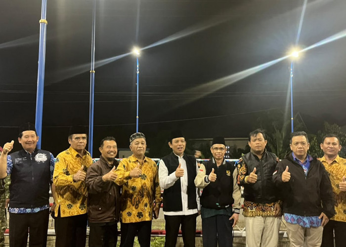 Perindah Wajah Kota, Pemkot Bengkulu Pasang Lampu Hias di Tiga Jembatan