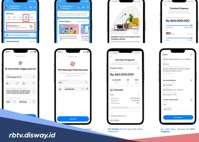 Tutorial Pengajuan KSM Mandiri via Livin’ by Mandiri, Pinjaman Rp 100 Juta Angsuran Super Ringan 