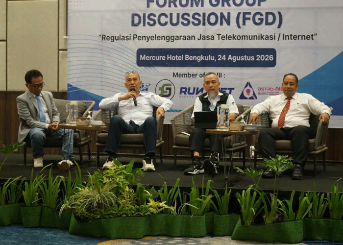APJII Dorong Penguatan Regulasi Penyelenggaraan Jasa Internet di Bengkulu