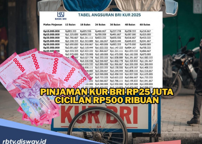 Cara dan Syarat Mendapatkan Pinjaman KUR BRI 2025 Rp25 Juta Cicilan Rp500 Ribuan, Modal Upgrade Usaha