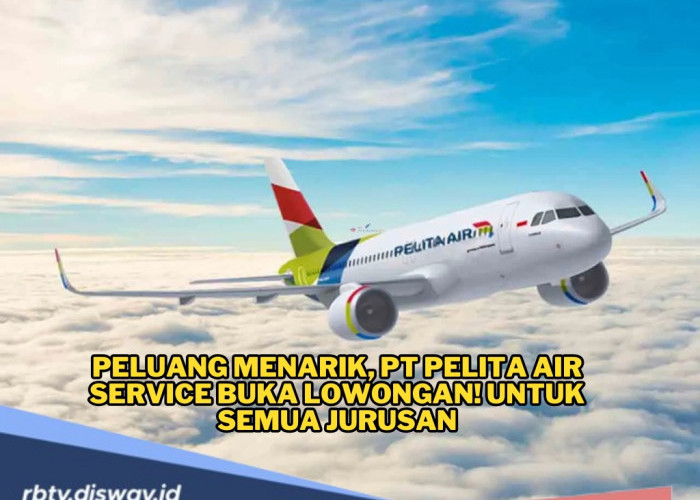 Peluang Menarik, PT Pelita Air Service Buka Lowongan Kerja untuk Semua Jurusan, Ini Posisi dan Syaratnya