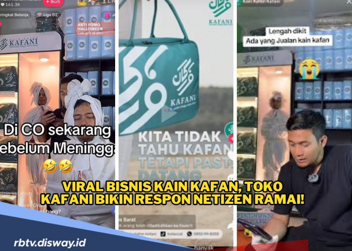 Live Jualan di TikTok, Penjual Kafan di Arcamanik Bandung Ini Viral 