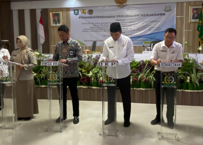 Satker Provinsi Bengkulu MOU dengan Kejati Terkait Penanganan Masalah Hukum