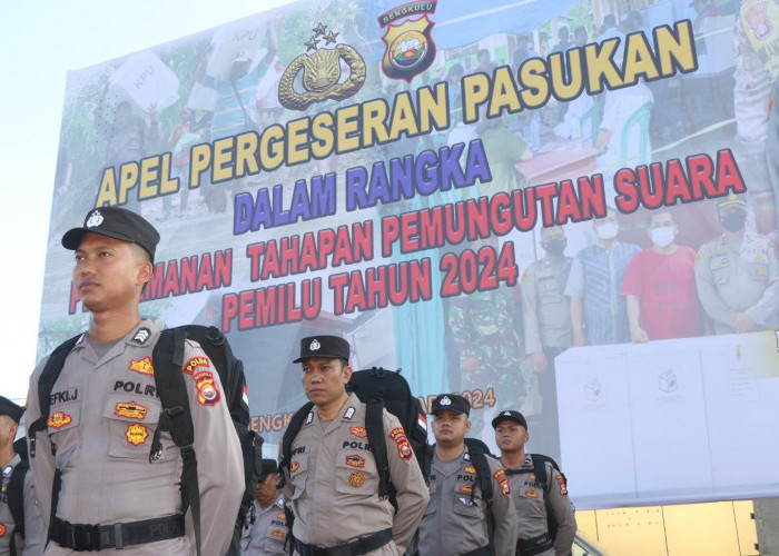Polda Bengkulu Kerahkan 770 Personel Untuk PAM TPS