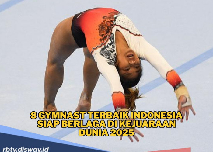 8 Gymnast Terbaik Indonesia Siap Tampil Apik di Kejuaraan Dunia 2025 di Jakarta
