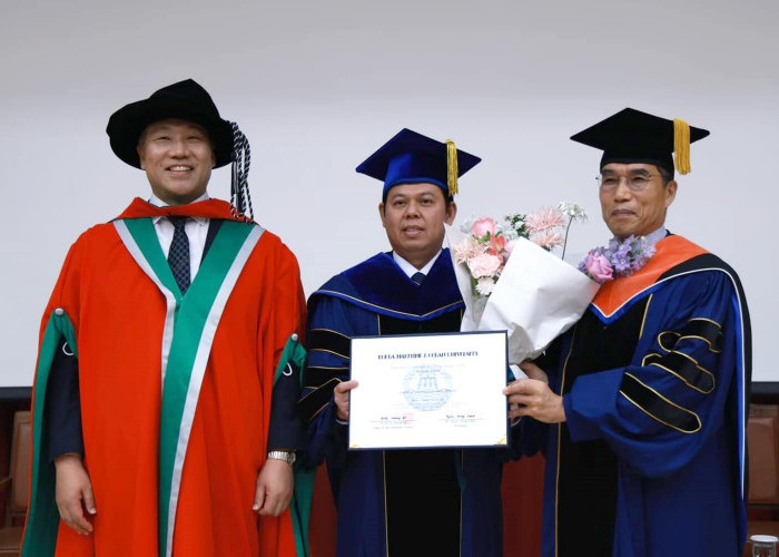 Ketua DPD RI Sultan B Najamudin Dianugerahi Doktor Honoris Causa oleh Korean Maritiem and Ocean University 