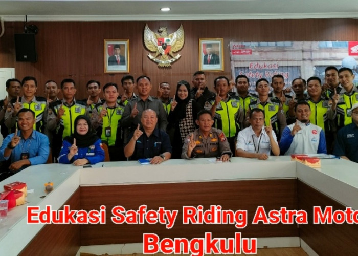 Bersama PT ISMA Pelindo Bengkulu, Astra Motor Bengkulu kembali Memberikan Edukasi Safety Riding