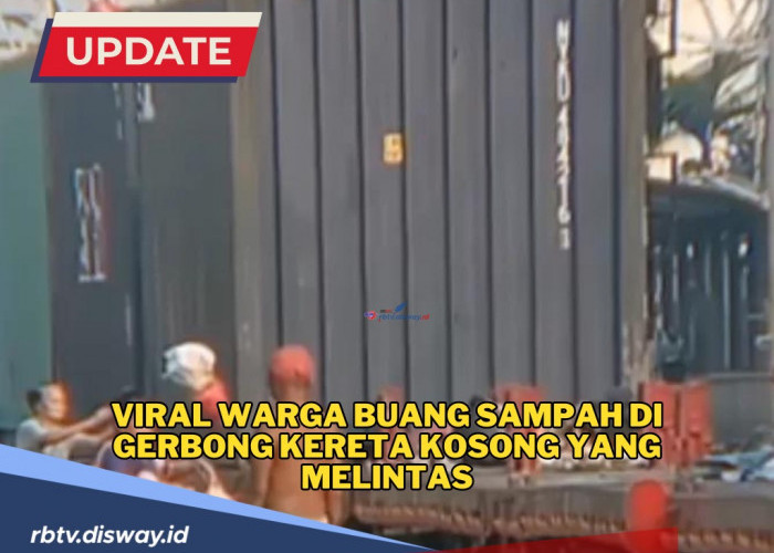 Gerbong Kosong Kereta Barang Dijadikan Warga TPA, KAI Akan Berikan Sanksi Tegas