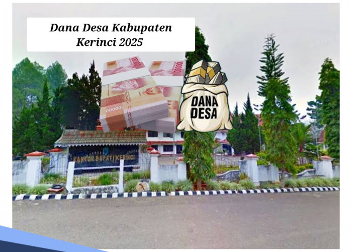 DANA Desa Kabupaten Kerinci 2025, Total Dana Rp 209 Miliar, Cek Dana Desamu di Sini