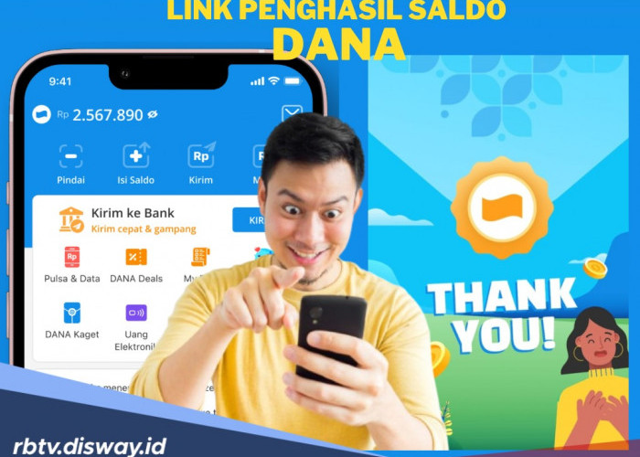 Link Penghasil Uang Gratis Hari Ini Senin 17 Februari, 5 Orang Beruntung untuk Saldo Mengalir ke DANA