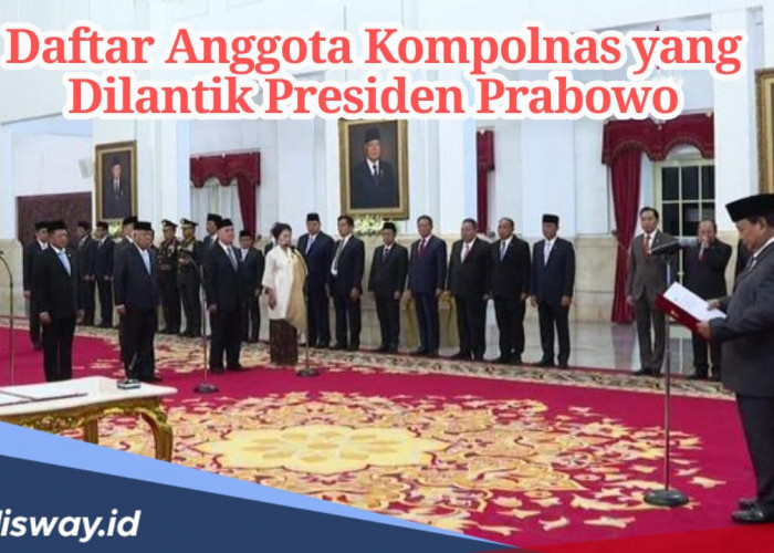 Sah! Prabowo Lantik Anggota Kompolnas 2024-2028, Siapa yang Jadi Ketua?