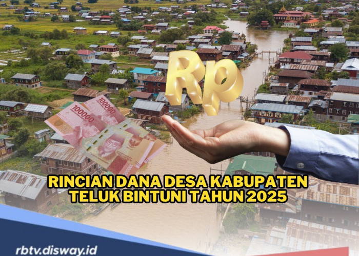 Rincian Dana Desa Kabupaten Teluk Bintuni Tahun 2025, Rata-rata Dapat Dana Segini 