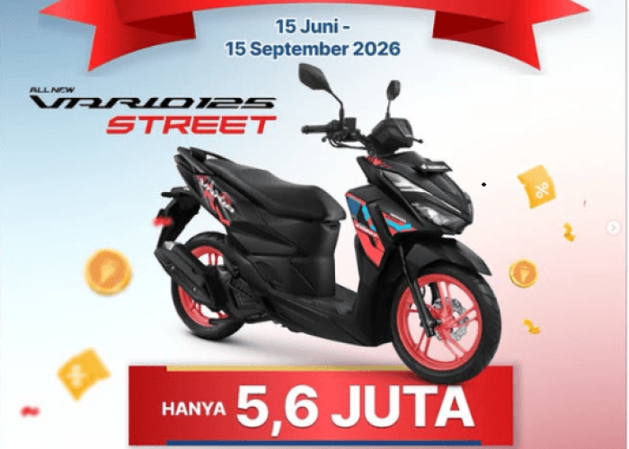 Spesial HUT Astra Motor ke-56 Tahun, Vario 125 Street hanya Rp5,6 Juta