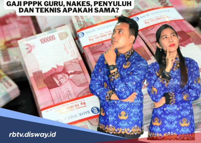 Apakah Ada Perbedaan Gaji Antara PPPK Guru, Nakes, Penyuluh dan Teknis? Coba Cek di Sini