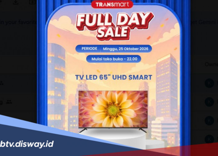 Akhir Bulan, Elektronik Baru! TV LED 65