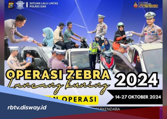 Ini Titik Lokasi Operasi Zebra Lancang Kuning 2024 di Siak, Pelanggar Bisa Didenda hingga Rp 1 Juta