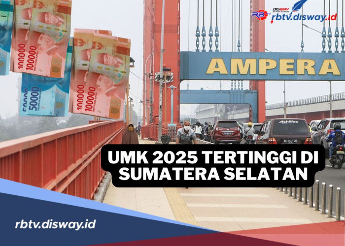 Ini Daerah dengan UMK Tertinggi di Sumatera Selatan Tahun 2025