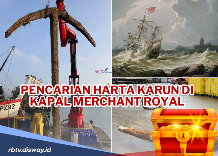 Pencarian Harta Karun di Kapal Merchant Royal, Berisi Emas dan Perak, Nilainya hingga Rp 80 Triliunan 