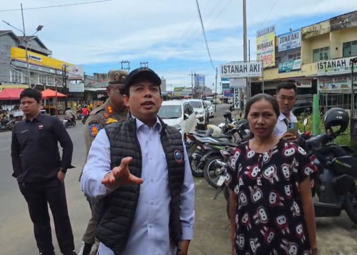 Walikota Bengkulu turun langsung menertibkan pedagang 