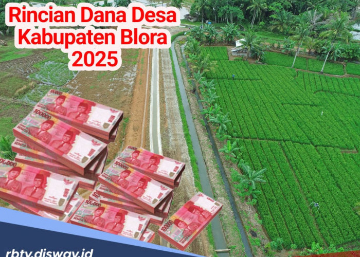 Rincian Lengkap Kucuran Dana Desa Kabupaten Blora 2025, Berikut Nominal yang Diterima Desa Bogem