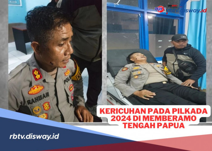 Pilkada di Mamberamo Tengah Papua Ricuh, Salah Seorang Anggota Kepolisian Terluka Akibat Terkena Anak Panah