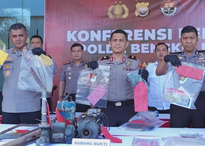 Polda Bengkulu dan Polres Jajaran Ungkap 96 Kasus 3C Periode Januar-Mei 2026
