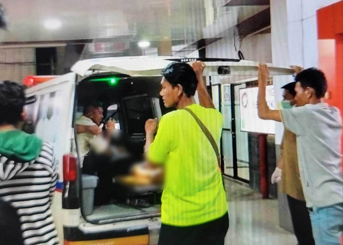 Diduga Terserempet Truk Hino Lohan di Simpang Empat Nakau, Pengendara Sepeda Motor Tewas