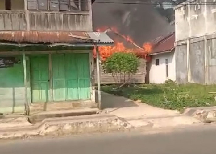 Dua Rumah di Tanjung Agung Lebong Atas Terbakar, Tidak Ada Korban Jiwa