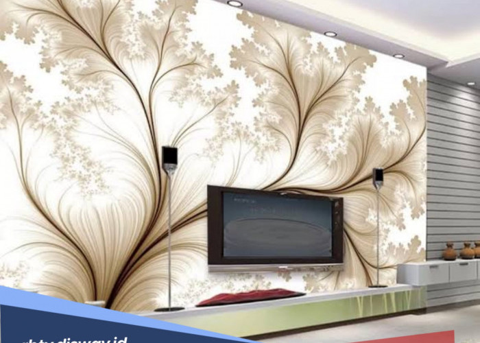 Cara Percantik Rumah Menggunakan Wallpaper Costum, Mewah Tanpa Renovasi