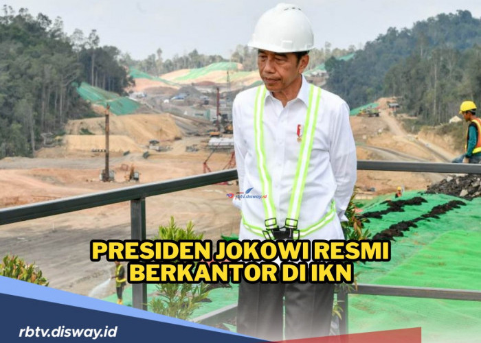 Jokowi Perdana Berkantor di IKN Hari Ini, Intip Progres Pembangunannya