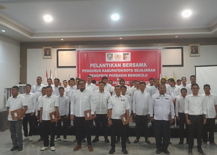 Pelantikan Pengurus Perbakin Kabupaten dan Kota Bengkulu 2024, Berikut Susunan Pengurusnya