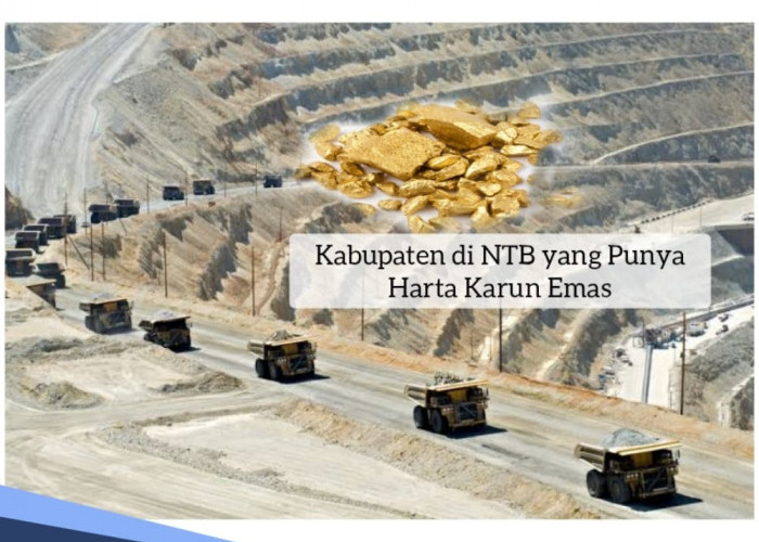 Deposit Terbesar dengan Miliaran Ton Bijih, Ini Kabupaten di NTB yang Punya Harta Karun Emas Terbesar