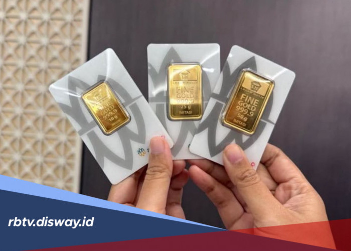 Harga Emas Antam Hari Ini Turun, Simak Daftar Harga Terbarunya