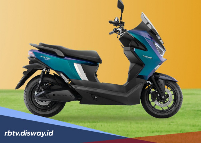 Lebih Gagah dari NMAX? Polytron Fox 350, Skutik Listrik Maxi Terbaru Harga Murah