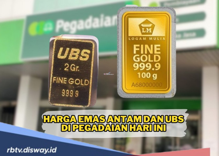 Harga Emas Antam dan UBS di Pegadaian Hari Ini 15 Januari 2025 Merosot, Ini Daftar Lengkapnya