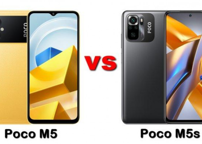 POCO M5 Vs POCO M5s, Ini Perbandingan Spesifikasi dan Harga Terbarunya   