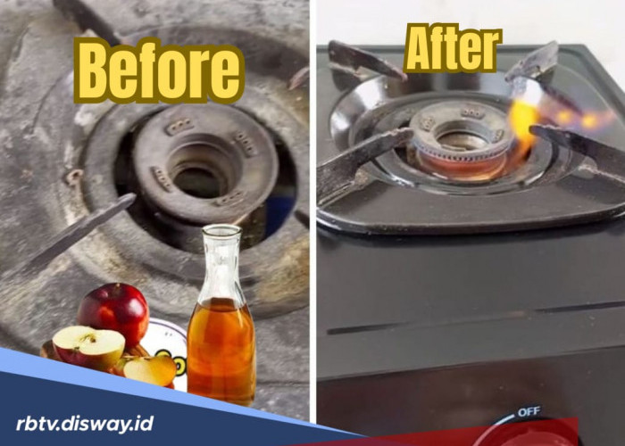 5 Bahan Alami Pembersih Kompor Kusam, Mayoritas Bahannya Ada di Dapur Anda 