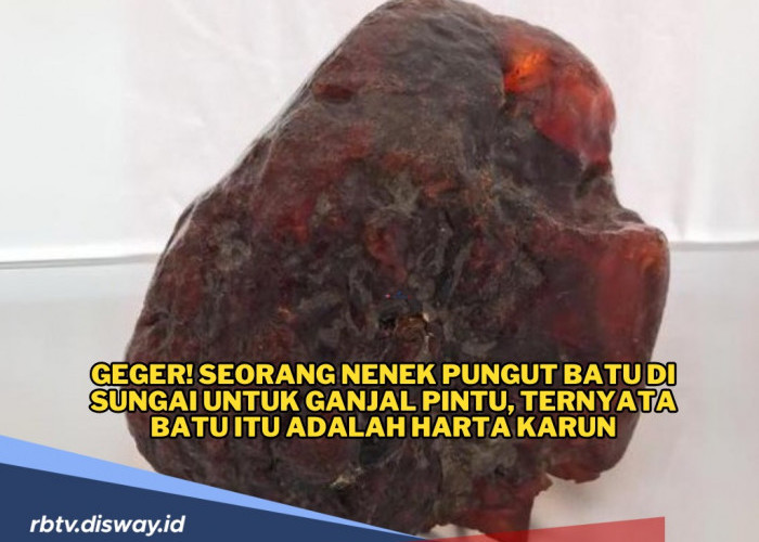 Geger! Seorang Nenek Temukan Batu Seharga Rp 17 Miliar, Awalnya untuk Ganjalan Pintu