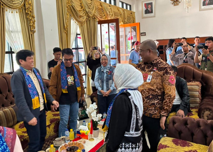 Undian Simpeda, Dirut Bank Bengkulu Sambut Kedatangan Dirut BPD se-Indonesia