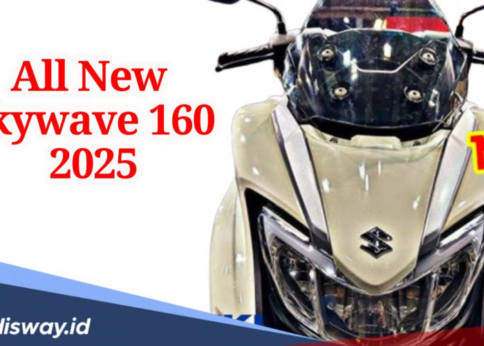 Review All New Skywave 160 Reborn 2025, Skutik Sporty dengan Performa Tangguh