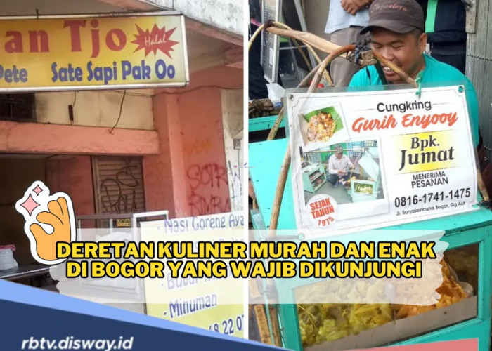 15 Wisata Kuliner Murah dan Enak di Bogor, Wajib Dicoba dan Bawa Pulang