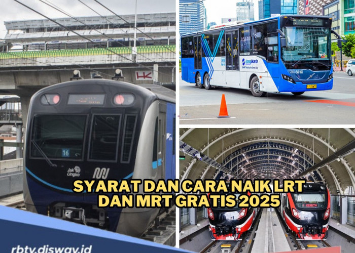 Catat! Cara dan Syarat Naik MRT dan LRT Gratis, Berlaku Kapan?