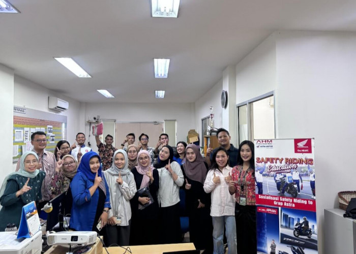 Astra Motor Bengkulu Gelar Edukasi Keselamatan Berkendara Bersama Astra Credit Companies
