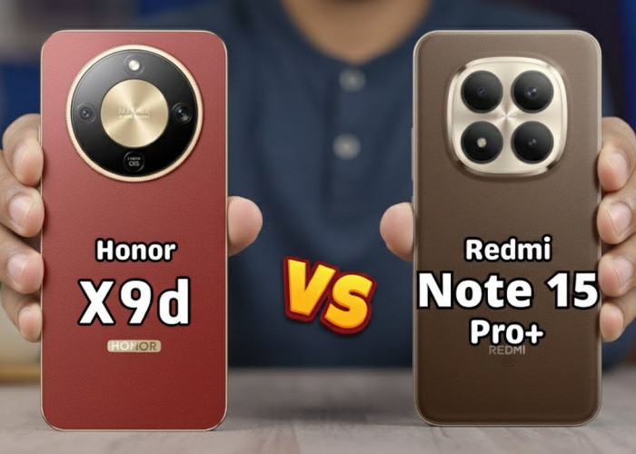 Honor X9d vs Redmi Note 15 Pro+ 5G, Mana yang Lebih Unggul?